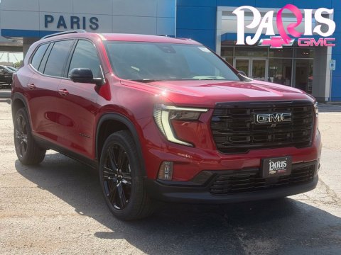 Volcanic Red Tintcoat 2026 GMC Acadia Elevation FWD for sale in Paris, TX - Stock #261217