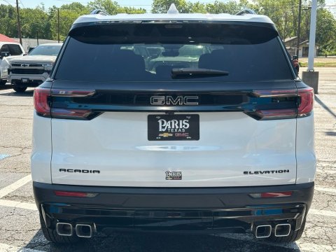 New Summit White 2026 GMC Acadia Elevation FWD - photo 5 - Stock #260998