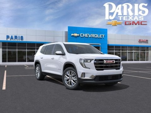 Summit White 2026 GMC Acadia Elevation FWD for sale in Paris, TX - Stock #261006