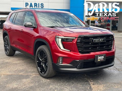 Volcanic Red Tintcoat 2026 GMC Acadia Elevation FWD for sale in Paris, TX - Stock #261070