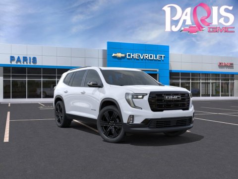 Glacier White Tricoat 2027 GMC Acadia Elevation FWD for sale in Paris, TX - Stock #270092