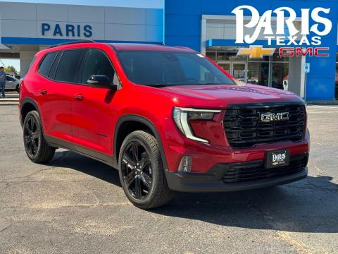  New 2026 GMC Acadia Elevation Stock#260268 Volcanic Red 