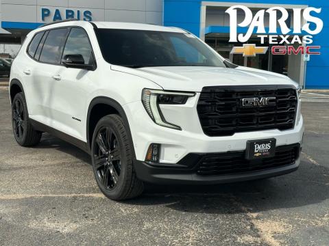  New 2026 GMC Acadia Elevation Stock#260671 Summit White FWD New 