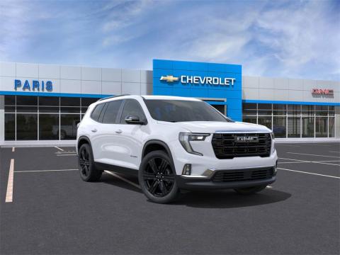 New 2026 GMC Acadia Elevation Stock#260070 Summit White FWD New 