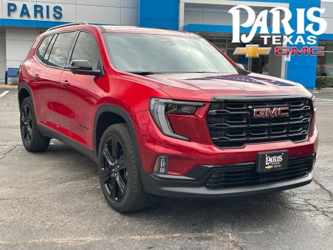 Volcanic Red Tintcoat 2026 GMC Acadia Elevation FWD for sale in Paris, TX - Stock #260457