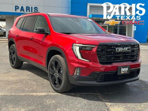  New 2026 GMC Acadia Elevation Stock#260676 Volcanic Red 