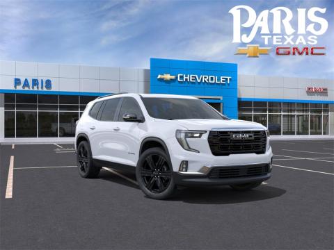  New 2026 GMC Acadia Elevation Stock#260328 Glacier White 