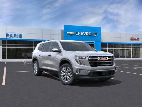  New 2025 GMC Acadia Elevation Stock#250850 Sterling Metallic 
