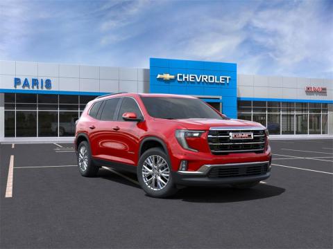  New 2025 GMC Acadia Elevation Stock#250737 Volcanic Red 