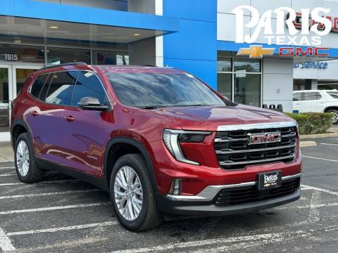  New 2025 GMC Acadia Elevation Stock#250737 Volcanic Red 