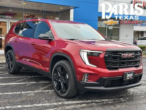  New 2025 GMC Acadia Elevation Stock#250793 Volcanic Red 