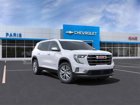  New 2025 GMC Acadia Elevation Stock#250529 Summit White FWD New 