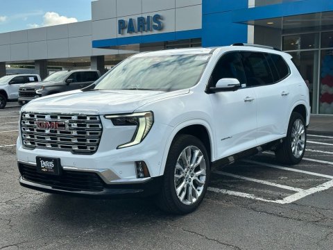 New Summit White 2026 GMC Acadia Denali FWD - photo 3 - Stock #261053