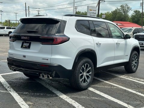 New Summit White 2026 GMC Acadia AT4 AWD - photo 6 - Stock #261069