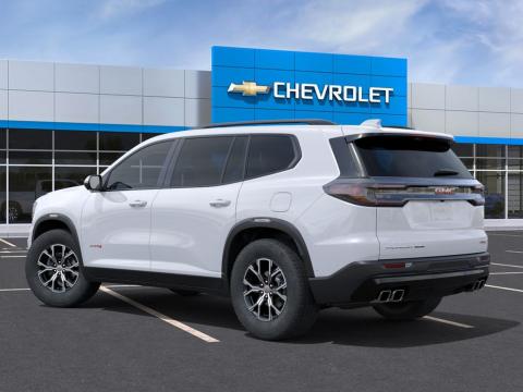 New Summit White 2026 GMC Acadia AT4 AWD - photo 3 - Stock #260971