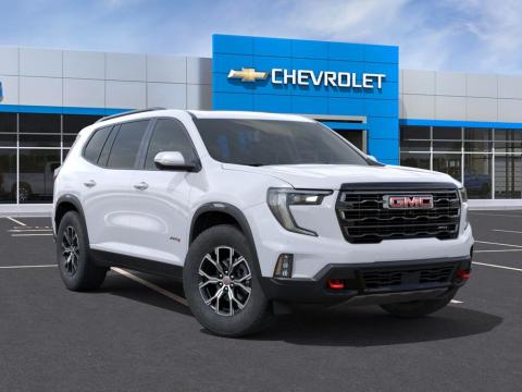 New Summit White 2026 GMC Acadia AT4 AWD - photo 7 - Stock #260971