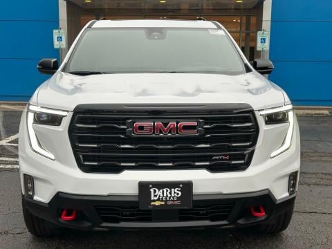 New Summit White 2026 GMC Acadia AT4 AWD - photo 2 - Stock #260971