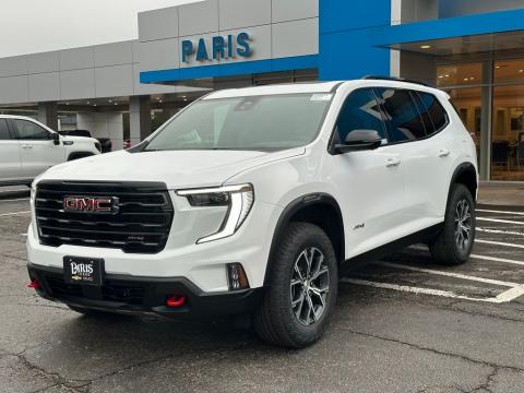 New Summit White 2026 GMC Acadia AT4 AWD - photo 3 - Stock #260971