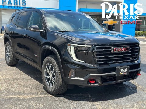 Ebony Twilight Metallic 2026 GMC Acadia AT4 AWD for sale in Paris, TX - Stock #261122