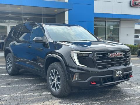  New 2025 GMC Acadia AT4 Stock#250796 Ebony Twilight Metallic 