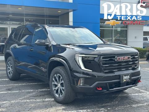  New 2025 GMC Acadia AT4 Stock#250796 Ebony Twilight Metallic 