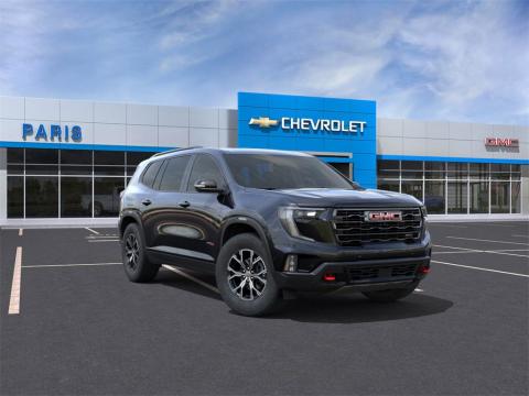  New 2025 GMC Acadia AT4 Stock#250860 Ebony Twilight Metallic 