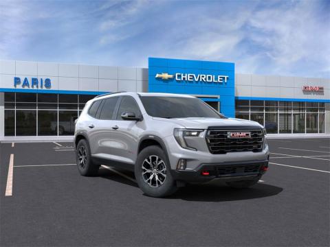  New 2025 GMC Acadia AT4 Stock#250733 Sterling Metallic AWD New 
