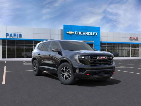  New 2025 GMC Acadia AT4 Stock#250745 Ebony Twilight Metallic 