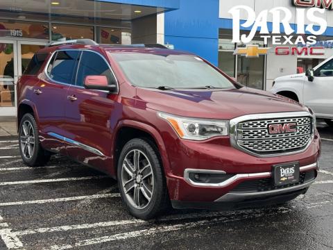  Pre-Owned 2017 GMC Acadia Denali Stock#B5512 Crimson Red 