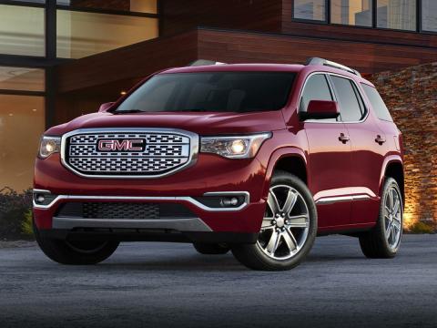  Pre-Owned 2017 GMC Acadia Denali Stock#B5512 Crimson Red 