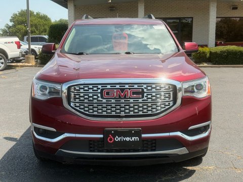Pre-Owned Crimson Red Tintcoat 2017 GMC Acadia Denali FWD - photo 2 - Stock #X2543