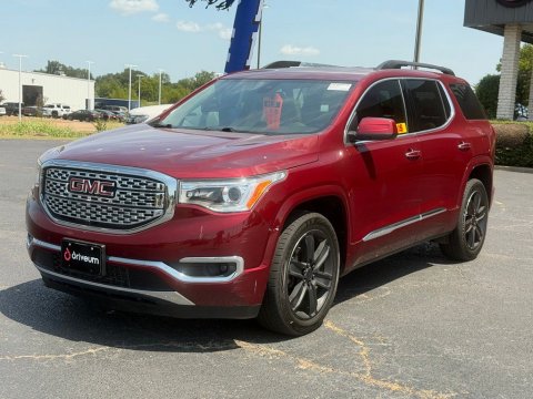 Pre-Owned Crimson Red Tintcoat 2017 GMC Acadia Denali FWD - photo 3 - Stock #X2543