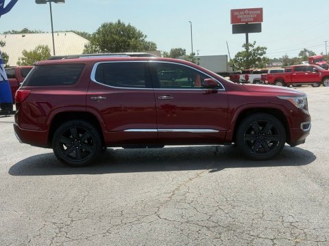 Pre-Owned Crimson Red Tintcoat 2017 GMC Acadia Denali FWD - photo 4 - Stock #X2543