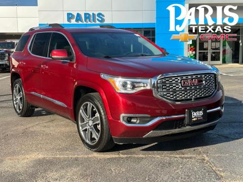  Pre-Owned 2017 GMC Acadia Denali Stock#260488A Crimson Red 