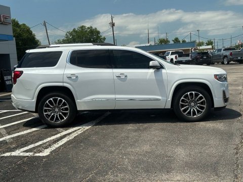 Pre-Owned White Frost Tricoat 2022 GMC Acadia Denali FWD - photo 4 - Stock #260744A