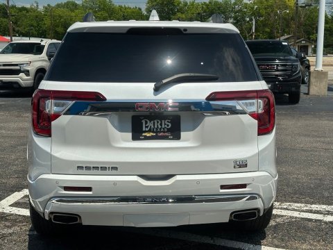 Pre-Owned White Frost Tricoat 2022 GMC Acadia Denali FWD - photo 5 - Stock #260744A