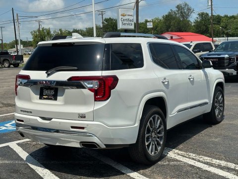Pre-Owned White Frost Tricoat 2022 GMC Acadia Denali FWD - photo 6 - Stock #260744A