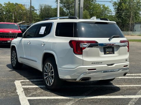 Pre-Owned White Frost Tricoat 2022 GMC Acadia Denali FWD - photo 7 - Stock #260744A