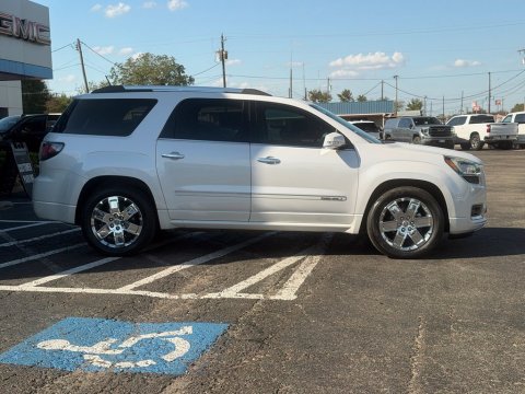 Pre-Owned White Frost Tricoat 2016 GMC Acadia Denali FWD - photo 4 - Stock #261395A