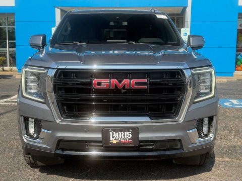 Pre-Owned Satin Steel Metallic 2021 GMC Yukon SLE RWD - photo 2 - Stock #A1065A