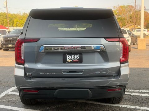 Pre-Owned Satin Steel Metallic 2021 GMC Yukon SLE RWD - photo 5 - Stock #A1065A