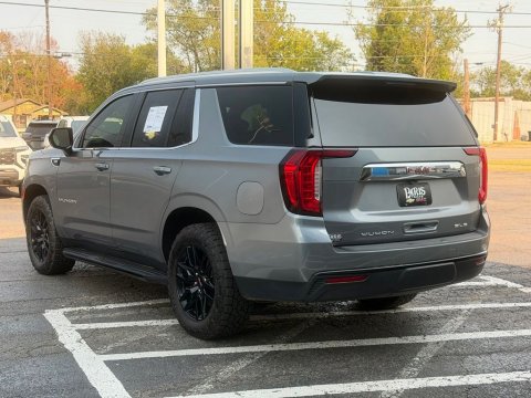 Pre-Owned Satin Steel Metallic 2021 GMC Yukon SLE RWD - photo 7 - Stock #A1065A