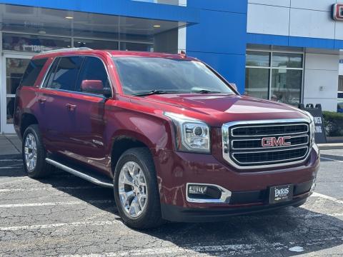  Pre-Owned 2018 GMC Yukon SLT Stock#250878A Crimson Red Tintcoat 