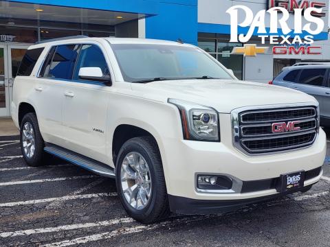  Pre-Owned 2015 GMC Yukon SLT Stock#250658A White Diamond 