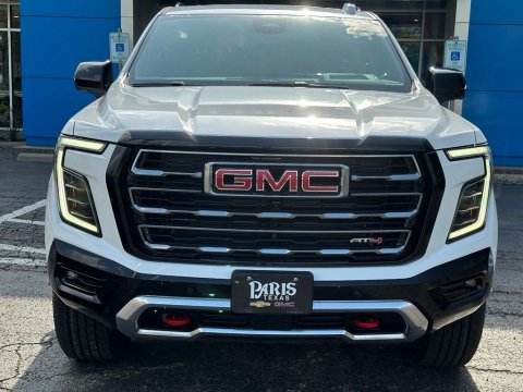 New Summit White 2026 GMC Yukon AT4 4WD - photo 2 - Stock #261016