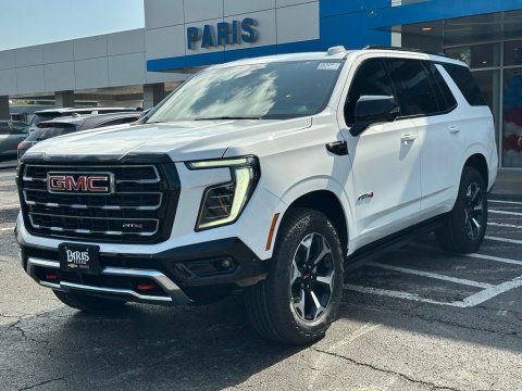 New Summit White 2026 GMC Yukon AT4 4WD - photo 3 - Stock #261016