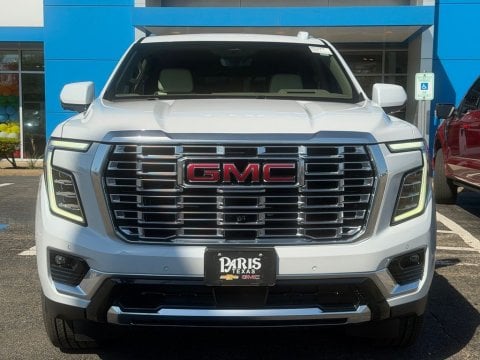 New Glacier White Tricoat 2026 GMC Yukon Denali 4WD - photo 2 - Stock #261379