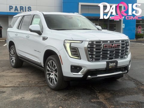 Glacier White 2027 GMC Yukon Denali 4WD for sale in Paris, TX - Stock #270057