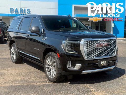 Onyx Black 2023 GMC Yukon Denali 4WD for sale in Paris, TX - Stock #261016A