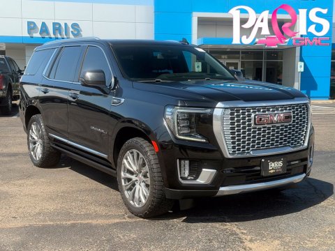 Onyx Black 2023 GMC Yukon Denali 4WD for sale in Paris, TX - Stock #261016A